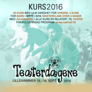 Kurs Teaterdagene 2016